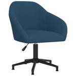 Chaise de bureau pivotante Bleu - Textile - 56 x 88 x 63 cm