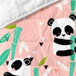 PANDA GARDEN PINK TAGESDECKE