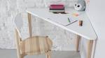Schreibtisch Wei脽 114x85 Holz&MDF