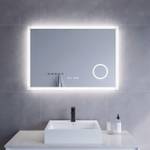 Bad Spiegel LED Uhr Wandspiegel Digital