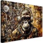 KUNSTDRUCK Cyber Ape DJ Vibes 2 60 x 40 cm