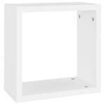 Étagère cube (lot de 6) 3016486-6 Blanc - 30 x 30 x 15 cm - Nombre de pièces dans le lot : 6