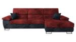 Ecksofa Cotere Mini Premium Rot - Ecke davorstehend rechts