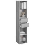 Armoire à livres 3002641 Imitation chêne gris