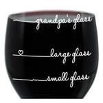 HW Grandpas XL Gravur-Weinglas Glass