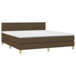 Boxspringbett 3017288-12 Dunkelbraun - Breite: 160 cm