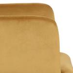 Chaise Glam Jaune Jaune - Textile - 53 x 77 x 51 cm