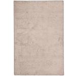 Hochflor Velours Teppich Mona Taupe - 80 x 400 cm