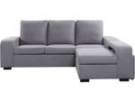 Umkehrbares Sofa "Malcolm" 3+1 - 229 x 1 Grau - Massivholz - 170 x 92 x 229 cm