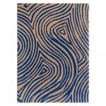 Tapis salon GROOVE Bleu - 140 x 200 cm