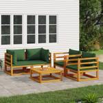 Salon de jardin 3028504-8 (lot de 5) Vert