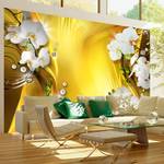 Fototapete Orchid Gold in