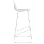 Tabouret de bar Leni (Lot de 2) Blanc