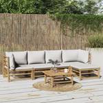 Garten-Lounge-Set 3028491-14 (6-teilig) Braun - Hellgrau