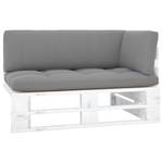 Paletten Ecksofa 3016504-7 Grau - Weiß