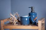 Seifenspender SADA, Keramik, 320 ml Blau - Keramik - 8 x 17 x 8 cm