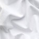 Topper Spannbettlaken Jersey Elasthan Weiß - Breite: 180 cm