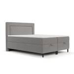 Boxspringbett Nea Grau - Breite: 180 cm