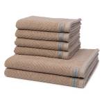 Smart Handtuch-Set (6-teilig) Braun