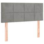 Boxspringbett 3017268-8 Hellgrau - 123 x 193 cm