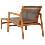 Chaise de jardin Gris - Textile - Bois/Imitation - 50 x 36 x 60 cm