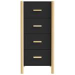 Highboard DE5252 Schwarz