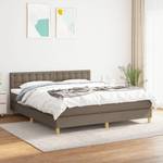 Boxspringbett 3017288-28 Taupe - Breite: 160 cm