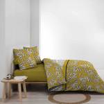 Housse de couette + 2 taies d'oreiller M Jaune - Textile - 240 x 1 x 220 cm