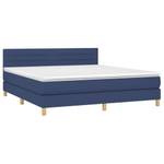 Boxspringbett 3017288-16 Blau - Breite: 180 cm