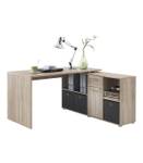 Bureau d'Angle Modulable Lex Beige