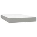 Boxspringbett 3017265-19 Hellgrau - 123 x 193 cm