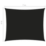 Voile solaire 3016493-9 Noir - 700 x 600 cm