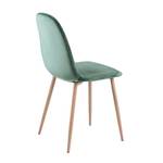 Chaise Fredrik (Lot de 2) Vert - Textile - 46 x 84 x 53 cm