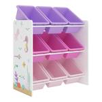 Étagère de rangement Muxía pour enfant Rose foncé - Mauve