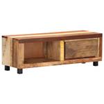 TV-Schrank D742 Braun - Massivholz - 30 x 33 x 100 cm