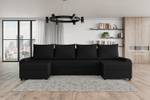 Ecksofa TUSCANY-U Schwarz