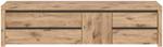 Sideboard Woody Braun - Holz teilmassiv - 211 x 54 x 44 cm