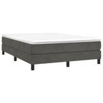 Cadre de lit 3016030-4 Gris foncé - 203 x 25 cm