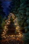 Gartenstecker mit LED Weihnachtsbaum 72 x 100 cm