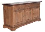 SEADRIFT Sideboard Braun - Massivholz - Holzart/Dekor - 148 x 84 x 44 cm