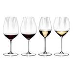 Tasting-Set + Tuch Performance 4er Set Glas - 1 x 1 x 1 cm