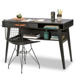 Bureau Dark Noir - Bois manufacturé - 75 x 60 x 120 cm