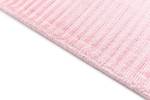 Tapis de passage Darya CCCXXXIV Rose foncé - Textile - 84 x 1 x 297 cm