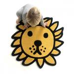 Tapis de sol Lion Jaune - Fibres naturelles - 88 x 90 cm