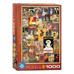 1000 Teile Poster Vintage Puzzle