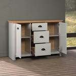 Sideboard Landside 3 Grau - Holz teilmassiv - 41 x 82 x 119 cm