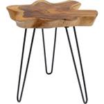 Table d'appoint Aspen Marron - Bois massif - 50 x 50 x 50 cm