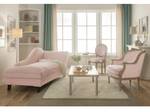 Bergère Sessel ALIENOR Pink - Textil - 78 x 89 x 72 cm