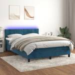 Boxspringbett 3017268-8 Dunkelblau - 144 x 203 cm