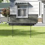 Gartenzaun  Fricke(5er Set) Schwarz - Metall - 70 x 64 x 2 cm